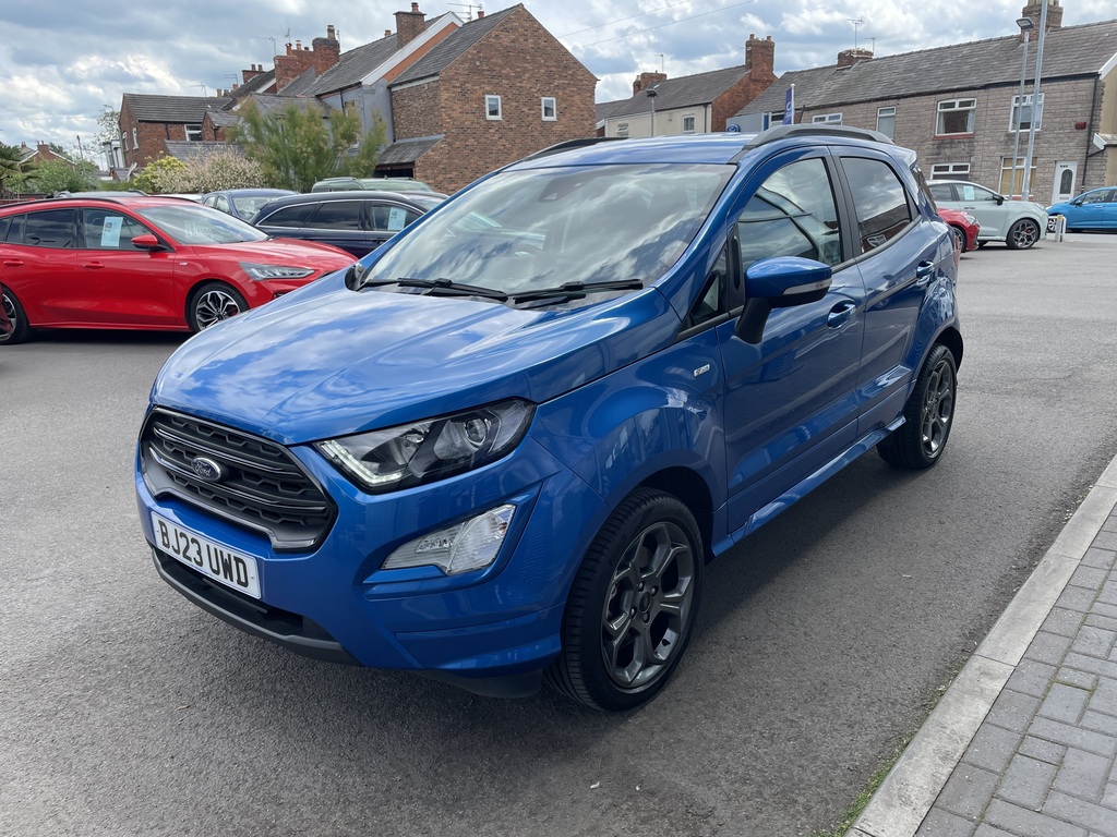 Ford Ecosport 1.0 Ecoboost 125 St-line X Pack Blue #3