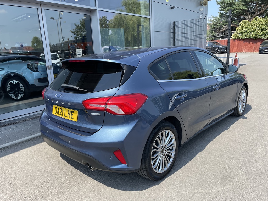 Ford Focus 1.0 Ecoboost Hybrid Mhev 155 Titanium X Ed Blue #6