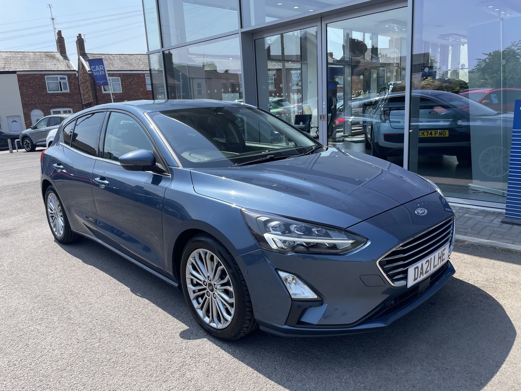 Ford Focus 1.0 Ecoboost Hybrid Mhev 155 Titanium X Ed Blue