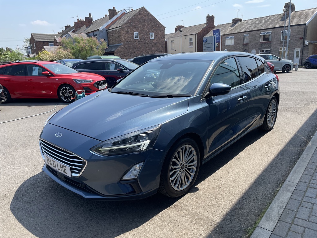 Ford Focus 1.0 Ecoboost Hybrid Mhev 155 Titanium X Ed Blue #3