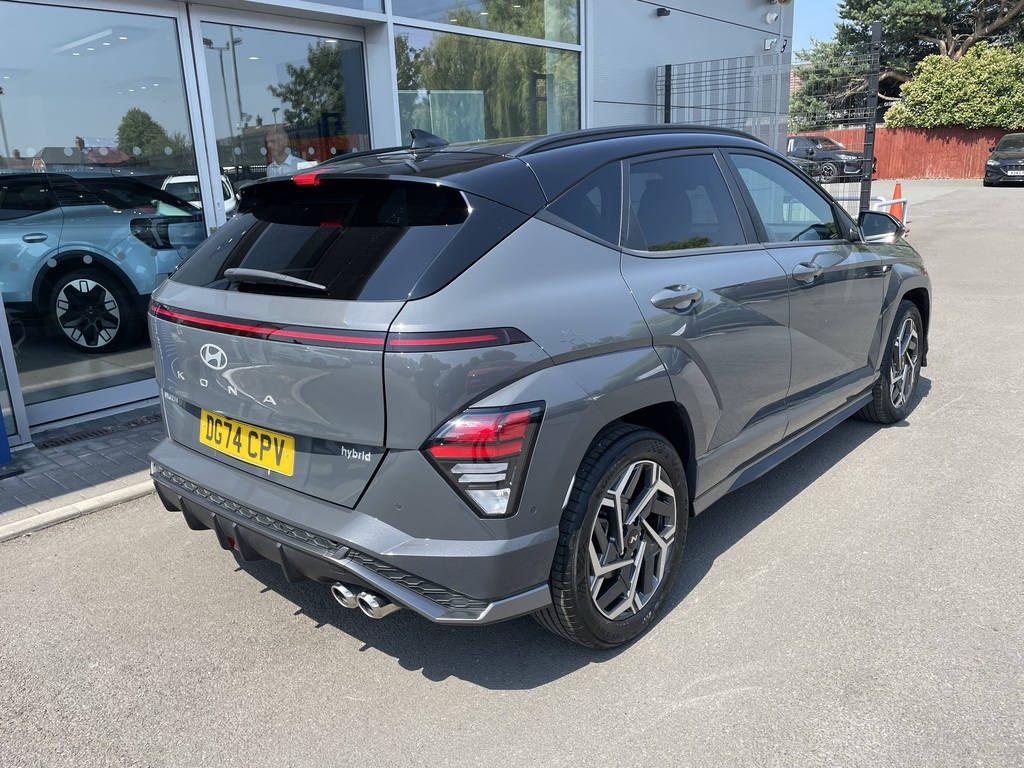 Hyundai Kona 1.6 Hybrid 129 N Line S Dct Lux Pack Grey #6
