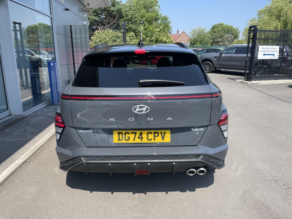 Hyundai Kona 1.6 Hybrid 129 N Line S Dct Lux Pack Grey #5