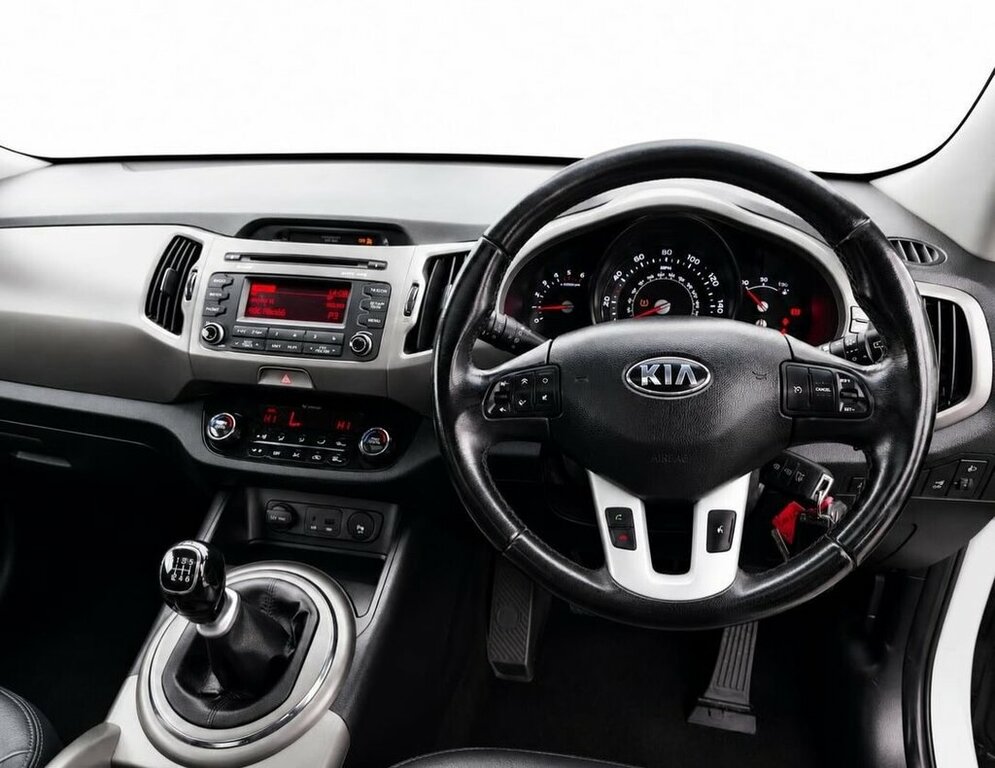 Kia Sportage 1.7L 2 DA14EOO White #5