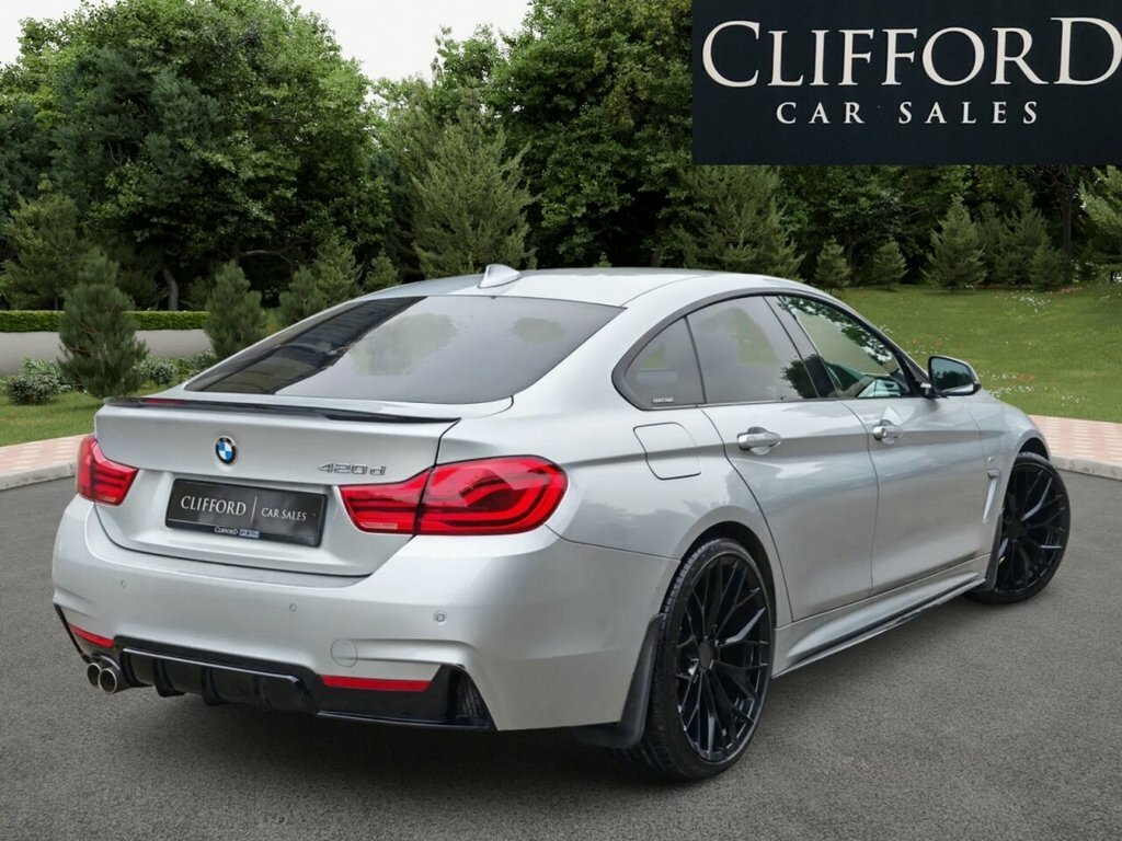 BMW 4 Series Gran Coupe Hatchback Silver #4