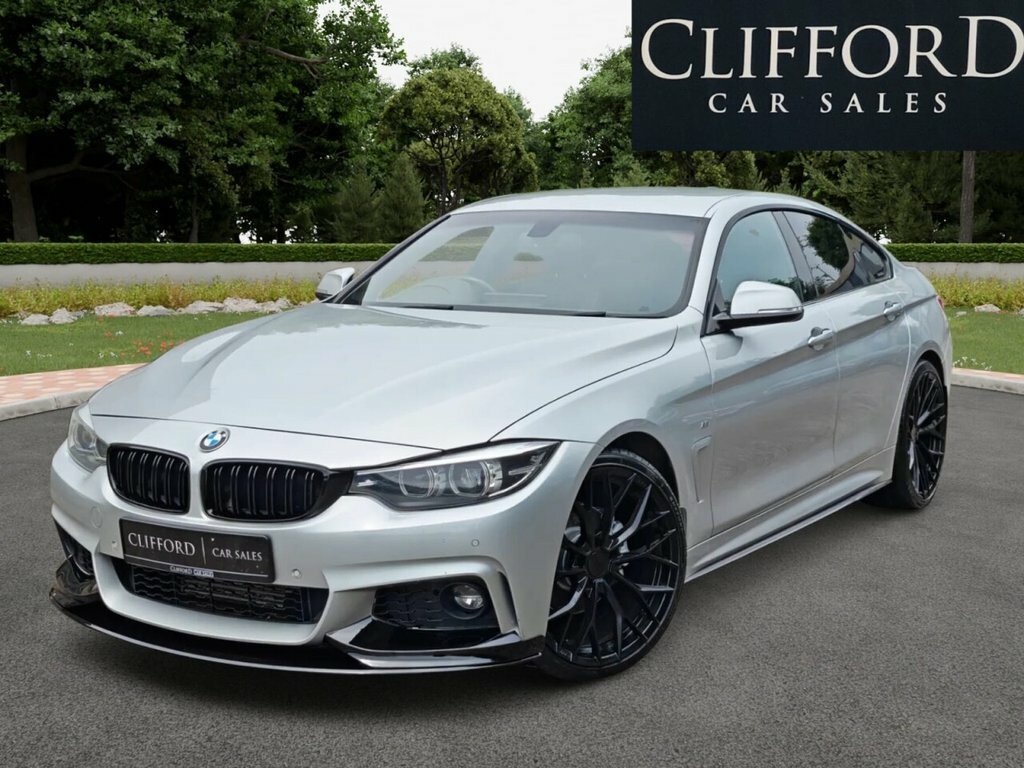 BMW 4 Series Gran Coupe Hatchback Silver #2