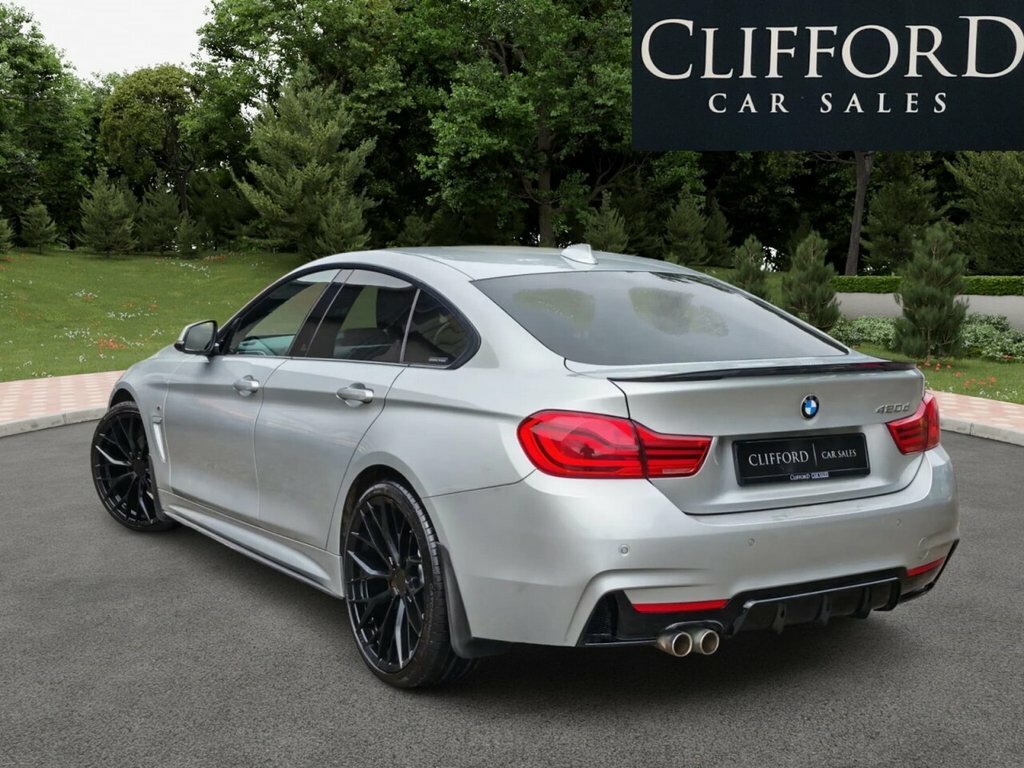 BMW 4 Series Gran Coupe Hatchback Silver #3