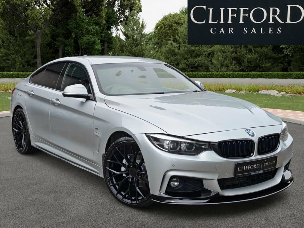 BMW 4 Series Gran Coupe Hatchback Silver