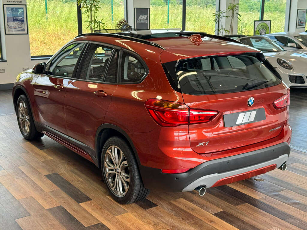 BMW X1 2.0 X1 Xdrive 20D Sport 4Wd Orange #6