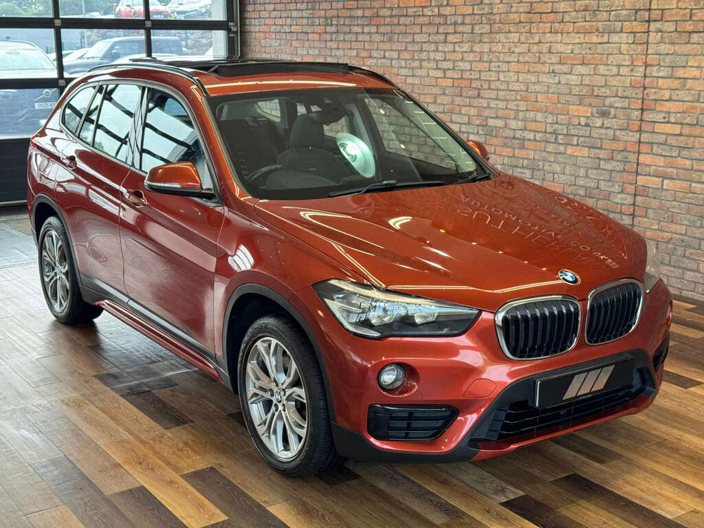BMW X1 2.0 X1 Xdrive 20D Sport 4Wd Orange #4