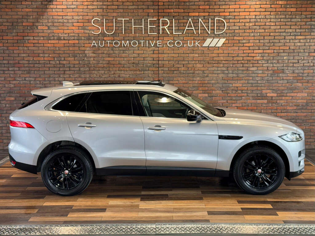 Jaguar F-Pace 2.0 F-pace Portfolio Awd D 4Wd Silver #3