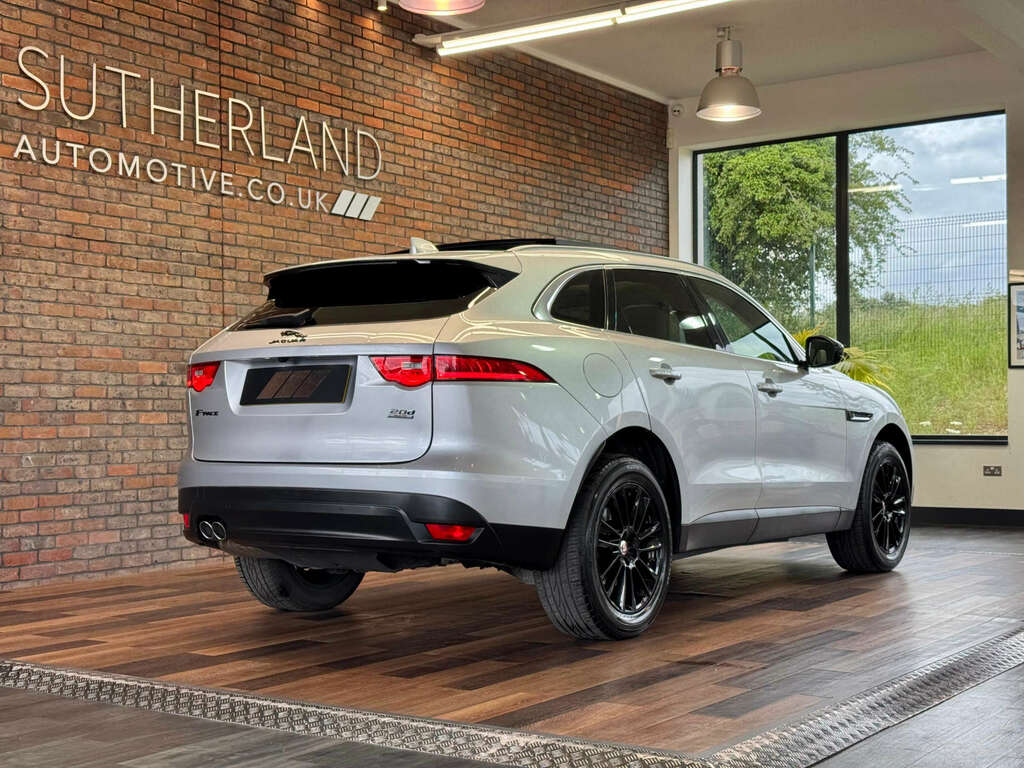 Jaguar F-Pace 2.0 F-pace Portfolio Awd D 4Wd Silver #5