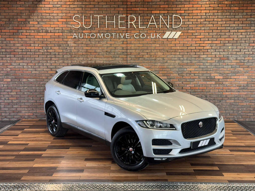 Jaguar F-Pace 2.0 F-pace Portfolio Awd D 4Wd Silver