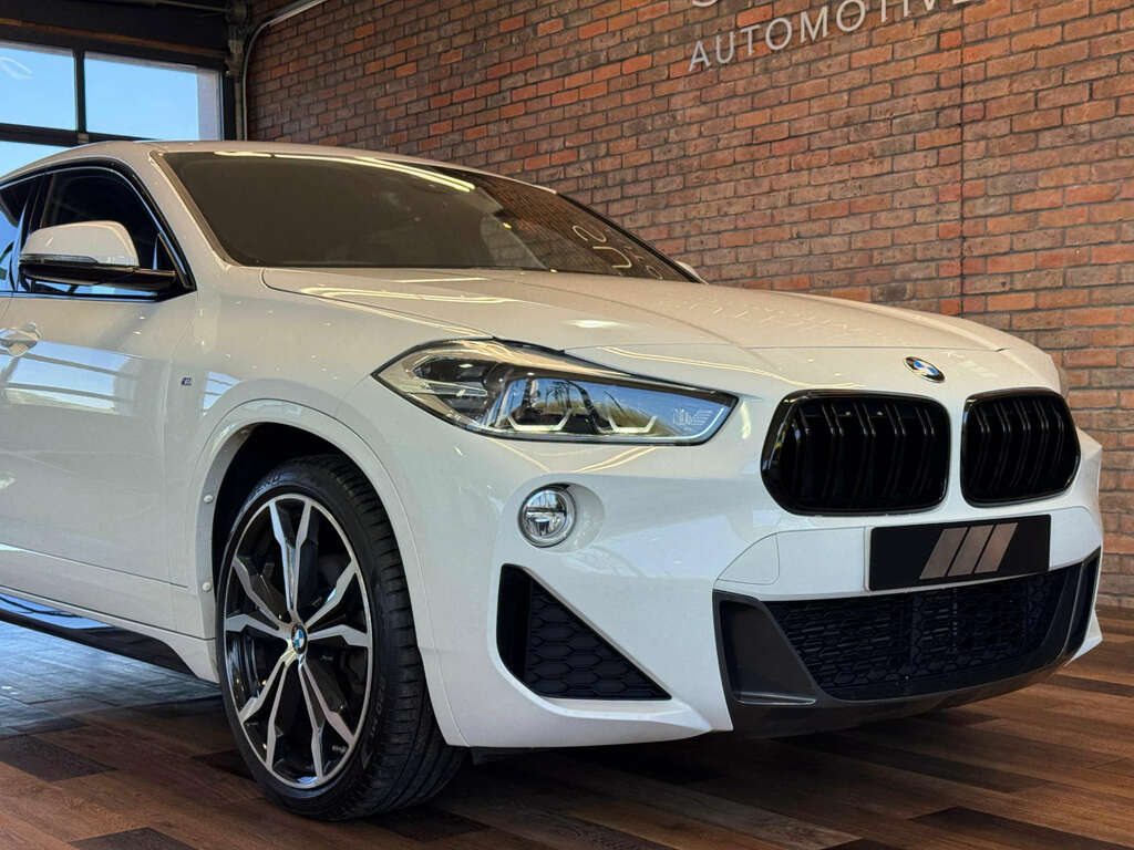 BMW X2 2.0 X2 Sdrive 18D M Sport White #4