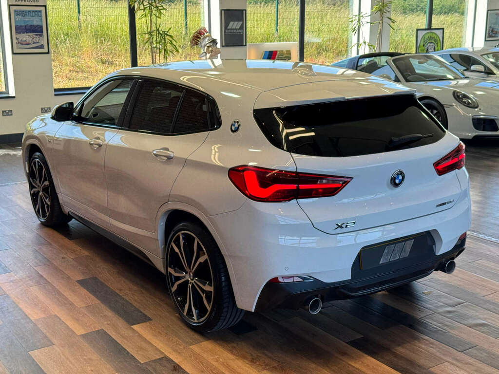 BMW X2 2.0 X2 Sdrive 18D M Sport White #3