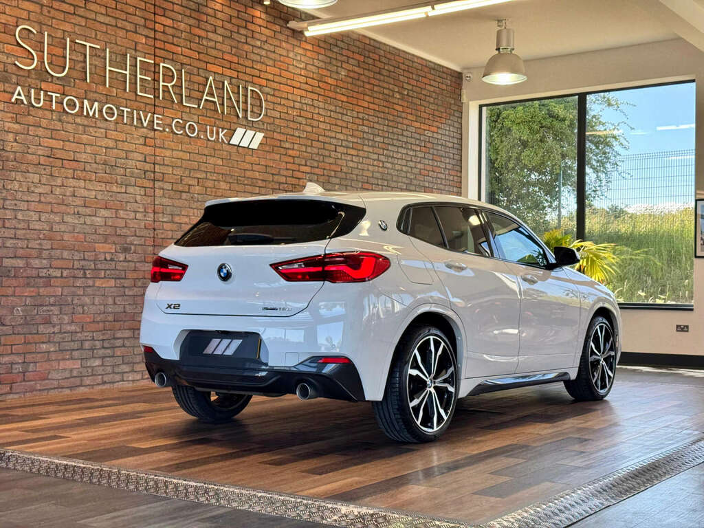 BMW X2 2.0 X2 Sdrive 18D M Sport White #2