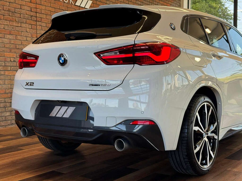 BMW X2 2.0 X2 Sdrive 18D M Sport White #6