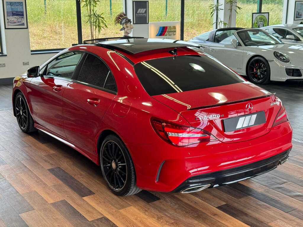 Mercedes-Benz CLA Class 2.1 Cla 200 D Amg Line Red #4