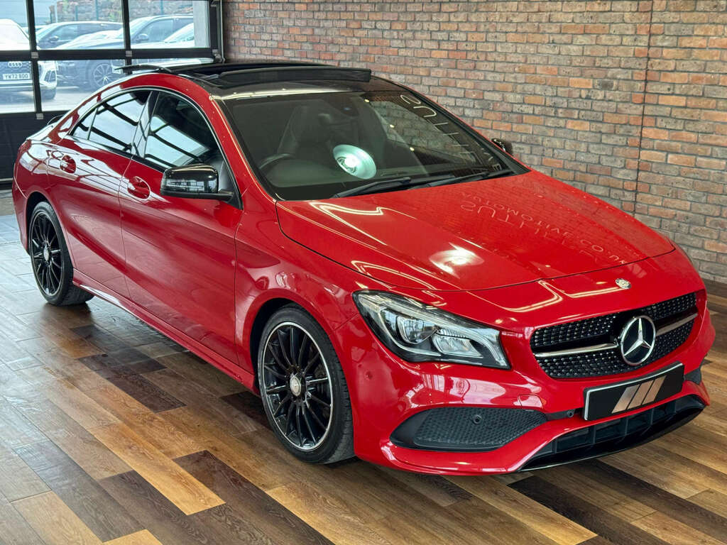 Mercedes-Benz CLA Class 2.1 Cla 200 D Amg Line Red #2