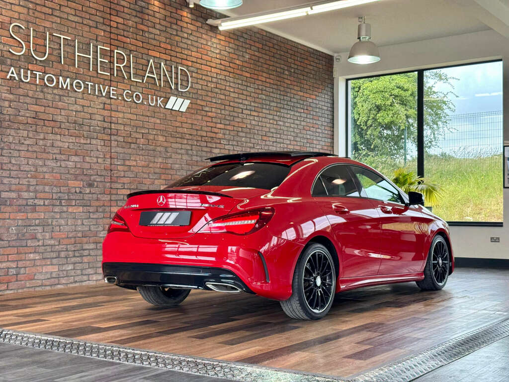 Mercedes-Benz CLA Class 2.1 Cla 200 D Amg Line Red #3