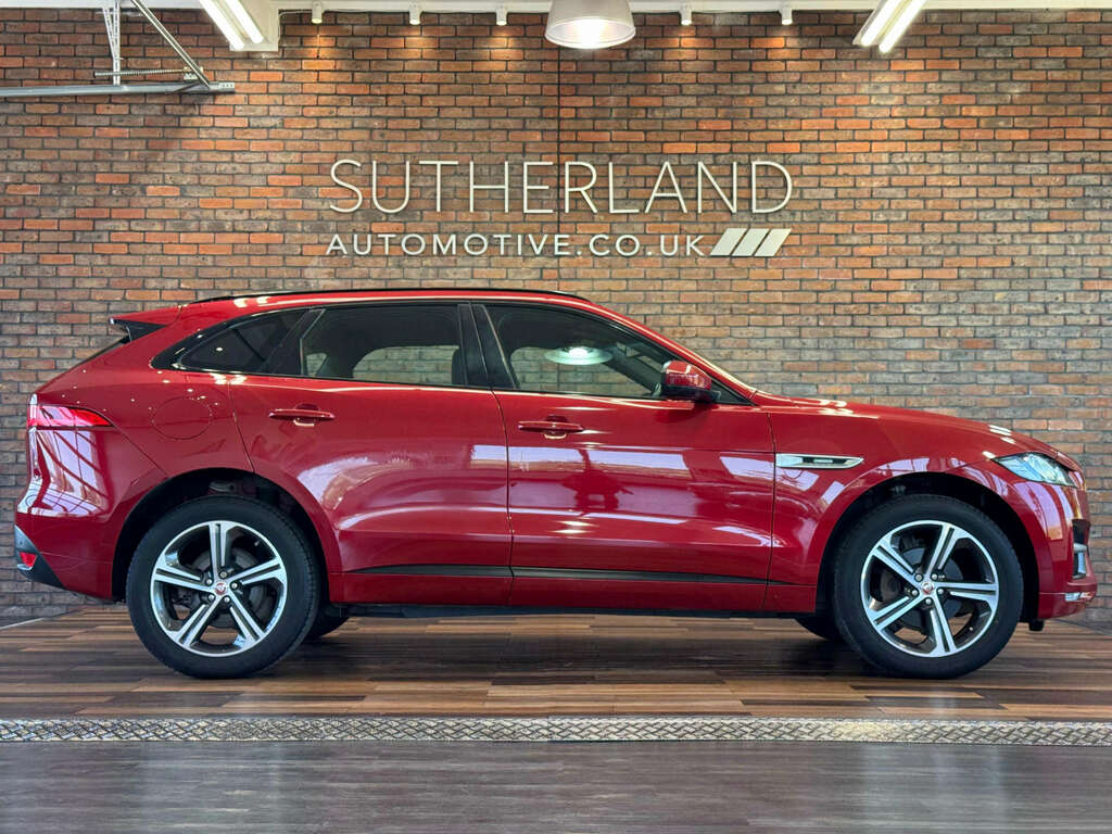 Jaguar F-Pace 2.0 F-pace R-sport Awd D 4Wd Red #2