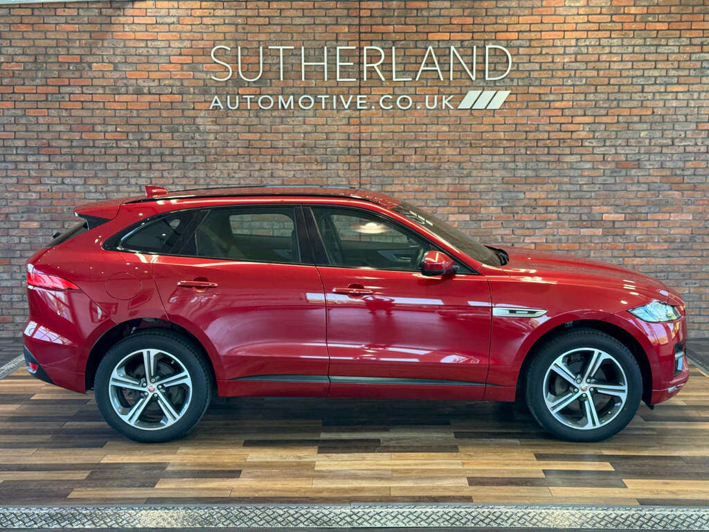 Jaguar F-Pace 2.0 F-pace R-sport Awd D 4Wd Red #3