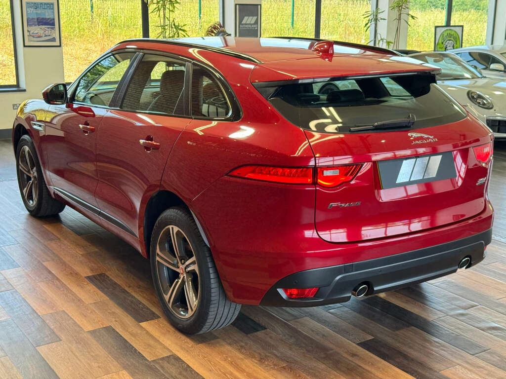 Jaguar F-Pace 2.0 F-pace R-sport Awd D 4Wd Red #5