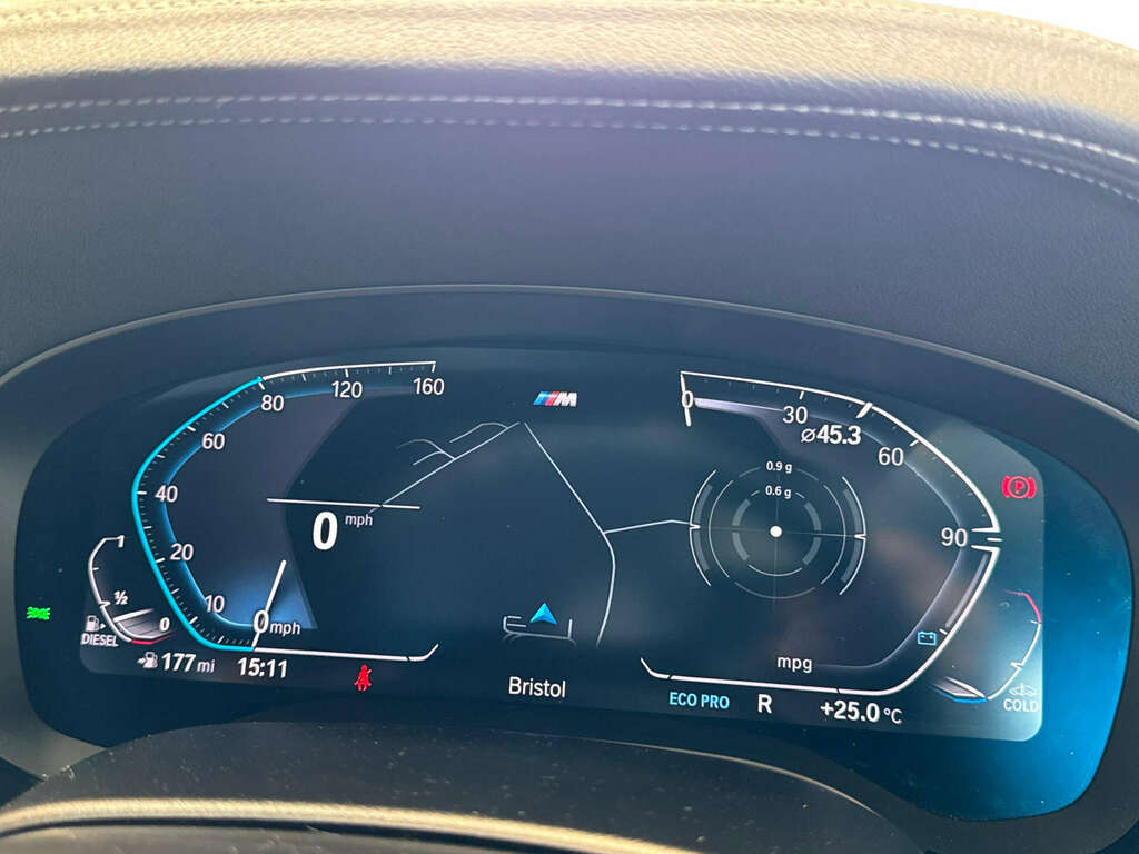 BMW 5 Series 530D Xdrive Mht M Sport Blue #22