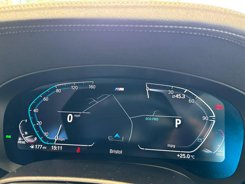 BMW 5 Series 530D Xdrive Mht M Sport Blue #23