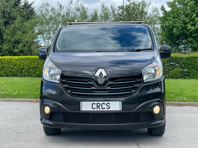 Renault Trafic 1.6 Dci 27 Sport Nav Panel Van S Black #5
