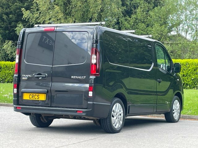 Renault Trafic 1.6 Dci 27 Sport Nav Panel Van S Black #4