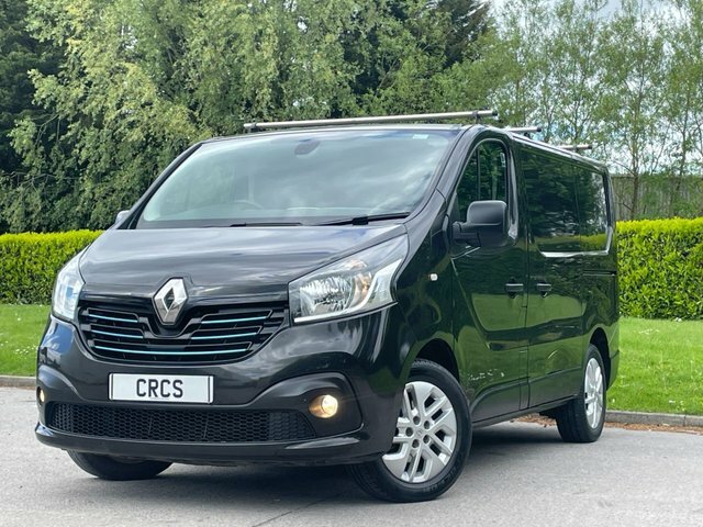 Renault Trafic 1.6 Dci 27 Sport Nav Panel Van S Black #2