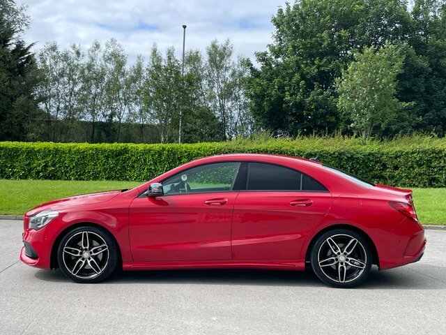 Mercedes-Benz CLA Class 2.1 Cla220d Amg Line Coupe 7G-dct 4Mati Red #5