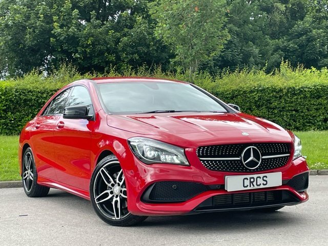 Mercedes-Benz CLA Class 2.1 Cla220d Amg Line Coupe 7G-dct 4Mati Red