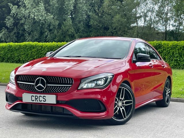 Mercedes-Benz CLA Class 2.1 Cla220d Amg Line Coupe 7G-dct 4Mati Red #2