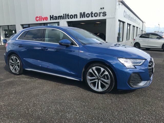 Audi A3 1.5 Tfsi 35 S Line Sportback Eur Blue