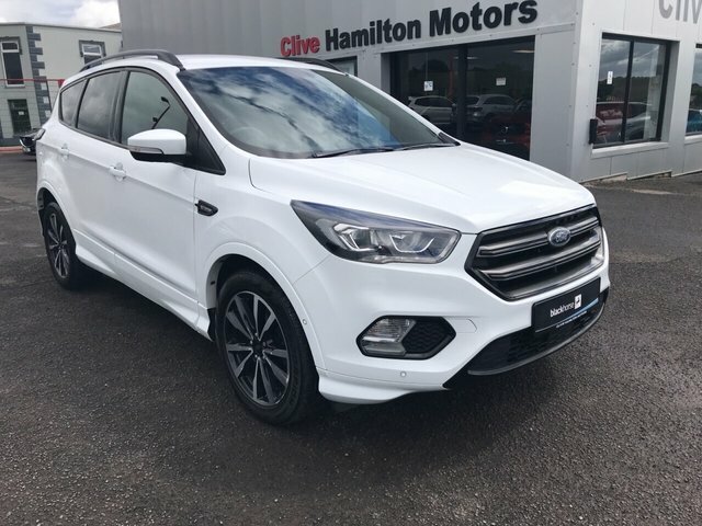 Ford Kuga 2.0 Tdci Ecoblue St-line Suv Eur PGZ3049 White #5