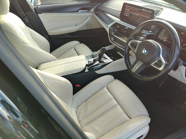 BMW 5 Series 2.0 520D Mht M Sport Saloon Hybrid Step DS22BEU Blue #6