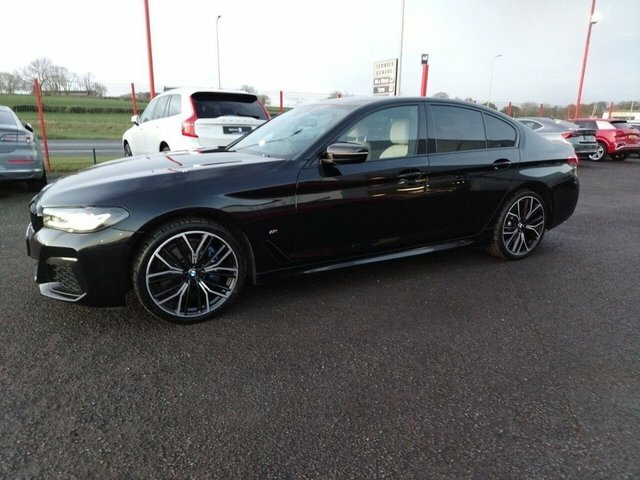BMW 5 Series 2.0 520D Mht M Sport Saloon Hybrid Step DS22BEU Blue #5