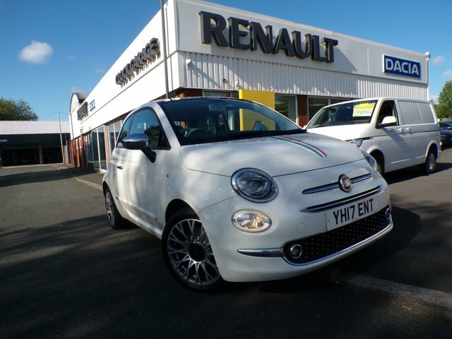 Fiat 500 Lounge Hatchback White