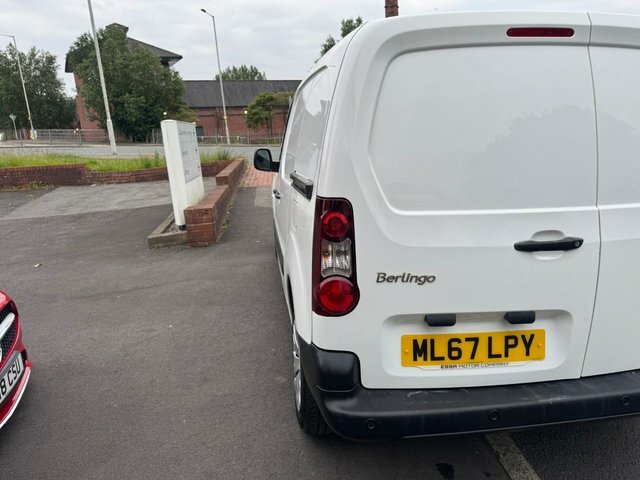 Citroen Berlingo Panel Van 1.6 Bluehdi 625 Enterprise L1 2017 Red #9