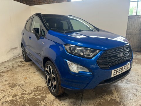 Ford Ecosport St-line Tdci Awd Blue #3