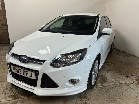Ford Focus Zetec S Tdci White #4