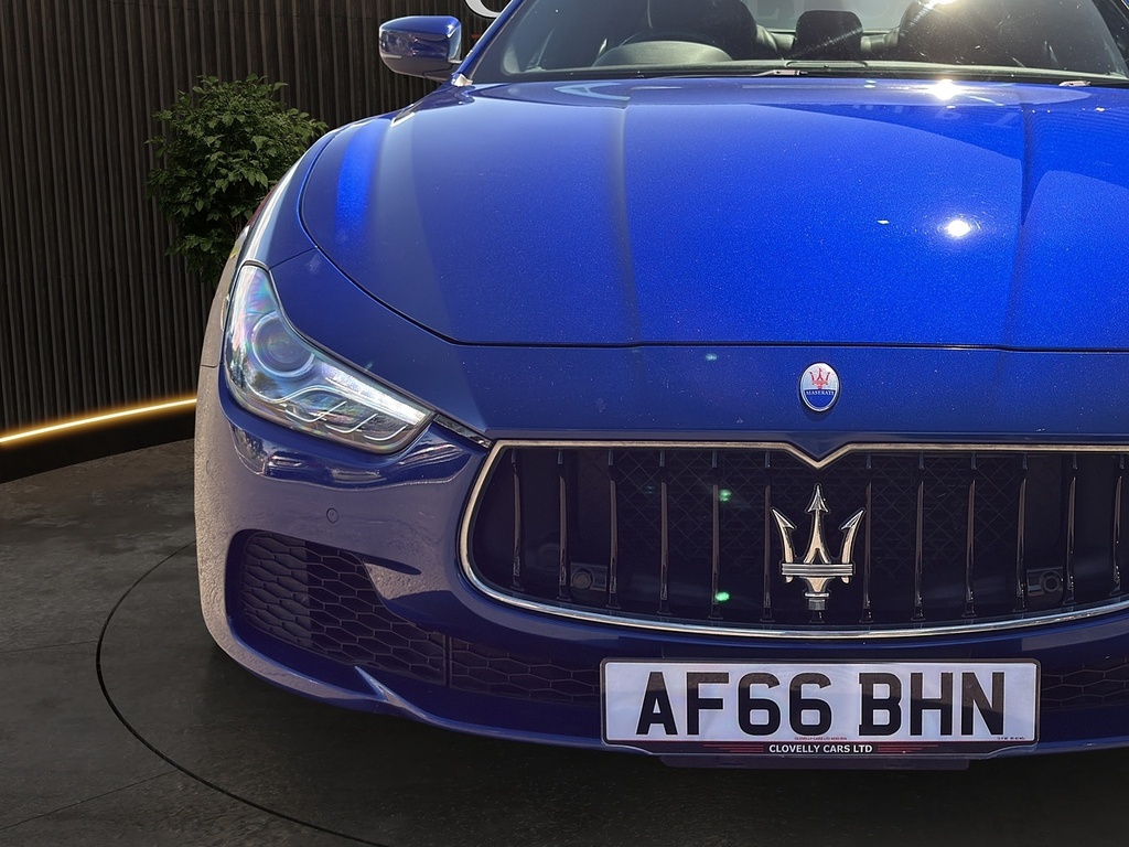 Maserati Ghibli 3.0D V6 Saloon Zf Euro 5 Ss 275 Ps AF66BHN Blue #4