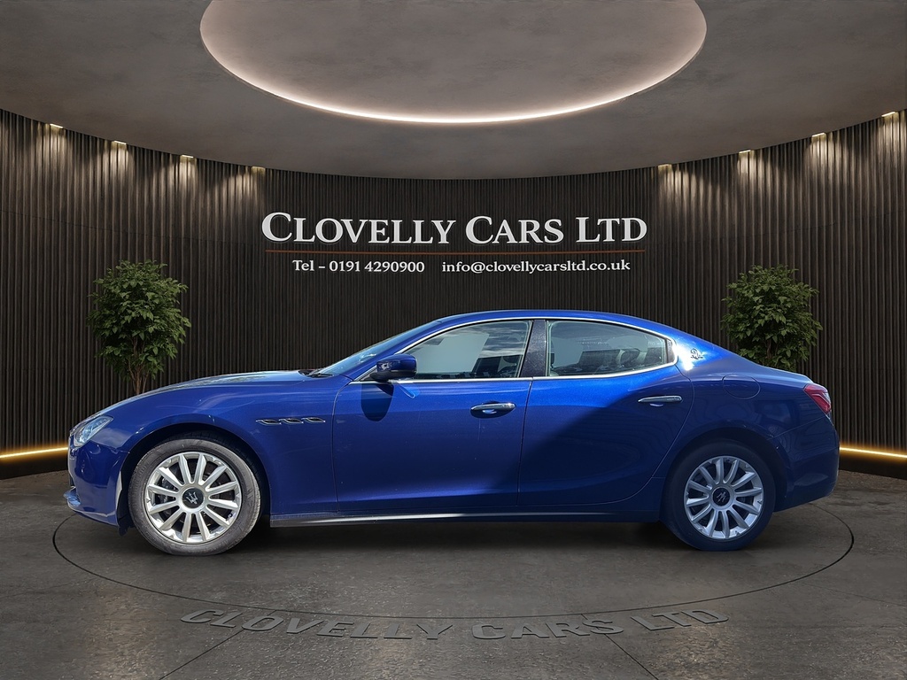 Maserati Ghibli 3.0D V6 Saloon Zf Euro 5 Ss 275 Ps AF66BHN Blue #5