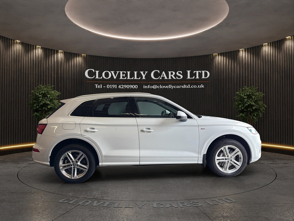 Audi Q5 3.0 Tdi V6 S Line Suv S Tronic Quattro PY18MHV White #3