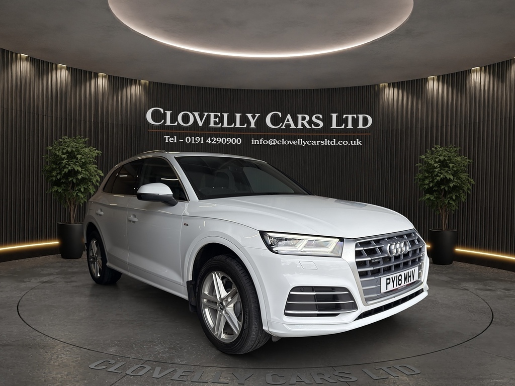 Audi Q5 3.0 Tdi V6 S Line Suv S Tronic Quattro PY18MHV White