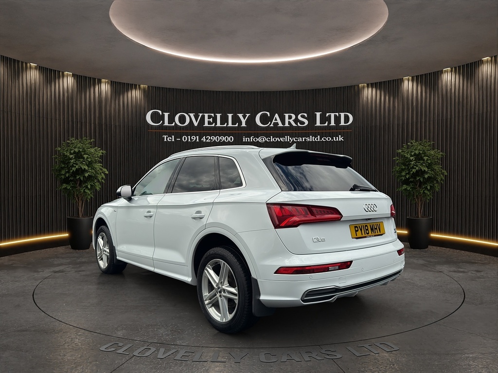 Audi Q5 3.0 Tdi V6 S Line Suv S Tronic Quattro PY18MHV White #5
