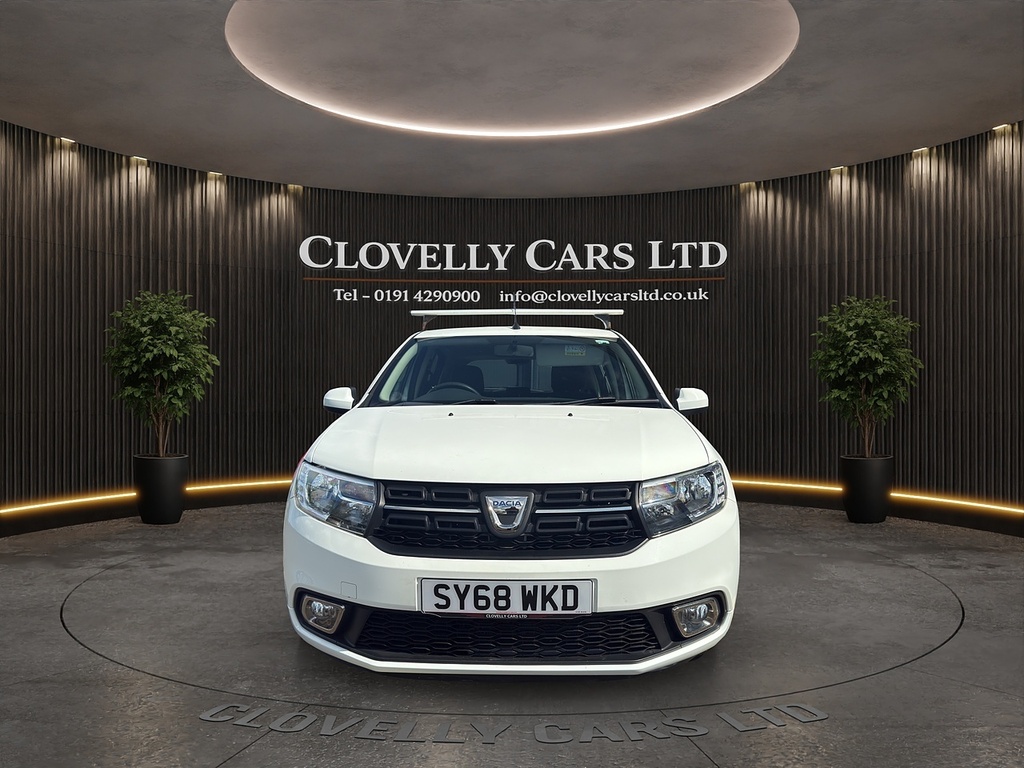 Dacia Sandero 1.0 Sce Comfort Hatchback Euro 6 SY68WKD White #2