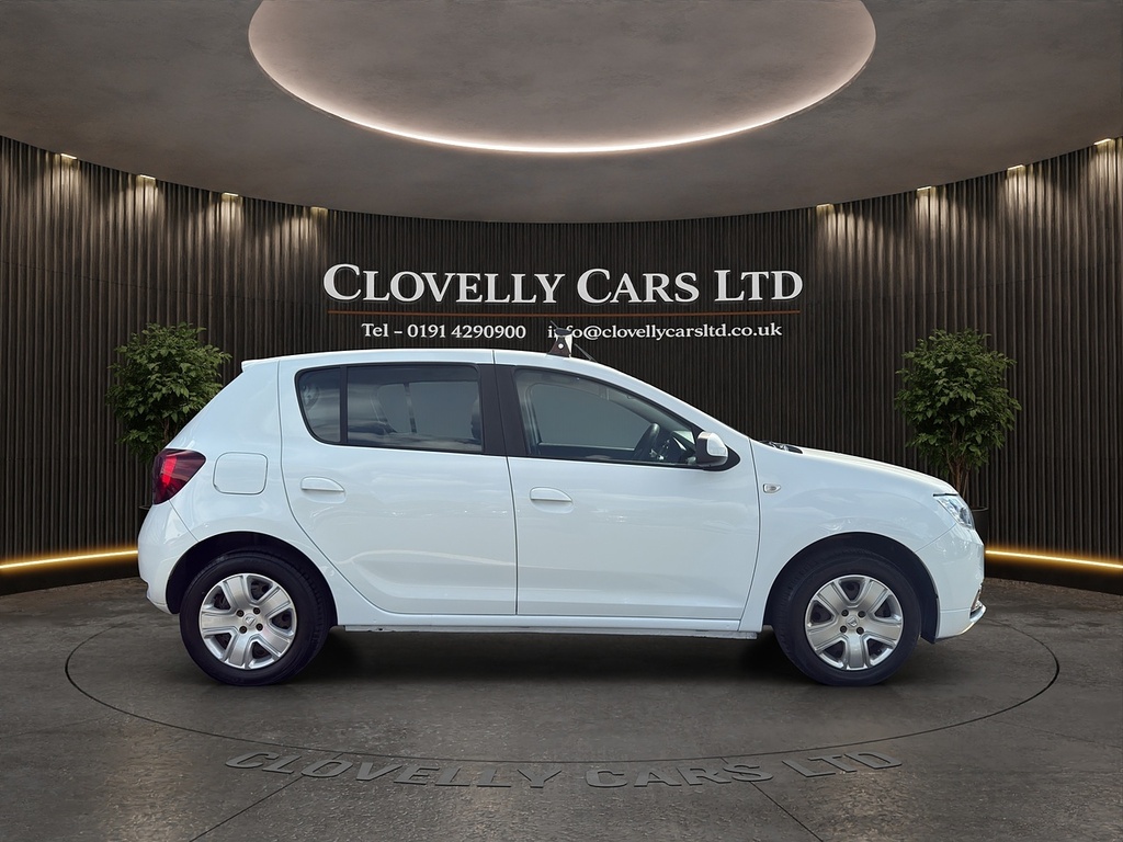 Dacia Sandero 1.0 Sce Comfort Hatchback Euro 6 SY68WKD White #3