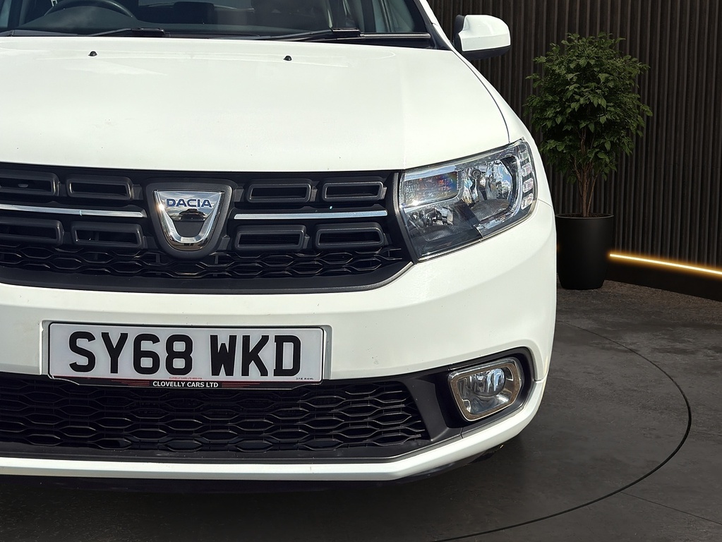 Dacia Sandero 1.0 Sce Comfort Hatchback Euro 6 SY68WKD White #5